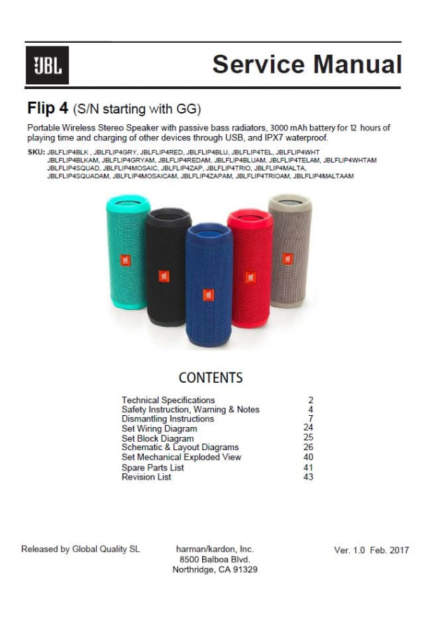 Flip 4 (SN starting with GG) Ver.1.0